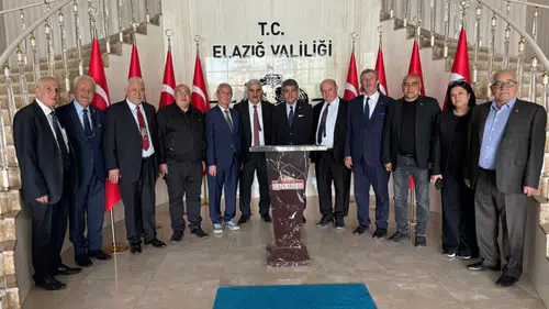 Türk Dünyası Gazeteciler Federasyonu'ndan Elazığ Valisi Numan Hatipoğlu'na Özel Ziyaret!