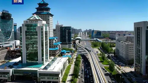 Kazakistan, Orta Asya'nın İlk Sürücüsüz Hafif Raylı Sistemini Faaliyete Geçirdi!