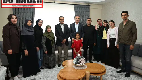 Erzurum Valisi Aydın Baruş’tan Şehit Ailelerine Kurban Bayramı Ziyareti