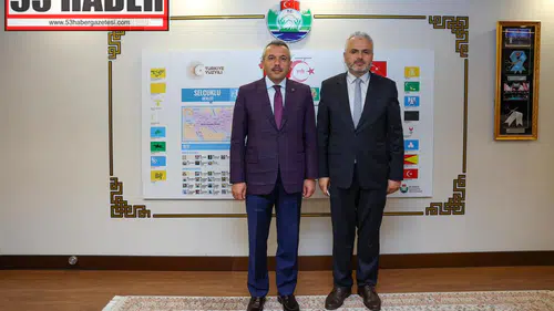Rize İl Müftü Vekili Abdulkerim Karabıyık’tan Vali Baydaş’a Ziyaret
