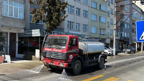 Sürmene Belediyesi İlçe Genelinde Çalışmalarını Sürdürüyor
