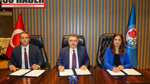 Trabzon Büyükşehir Belediyesi ile Kültür ve Turizm Bakanlığı Arasında Gümüşhanevi Müzesi Protokolü