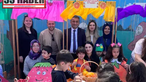 Anaokulunda Meyve ve Oyun Şenliği Coşkusu