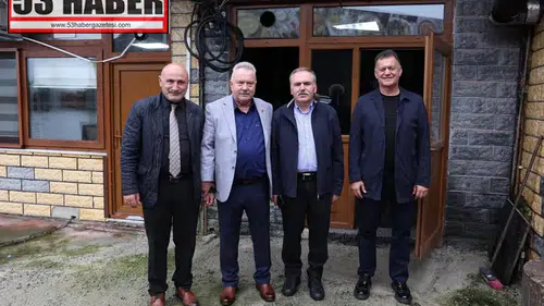 AK Parti Rize İl Başkanı Yılmaz Katmer’den Zeki Mayi’ye Ziyaret