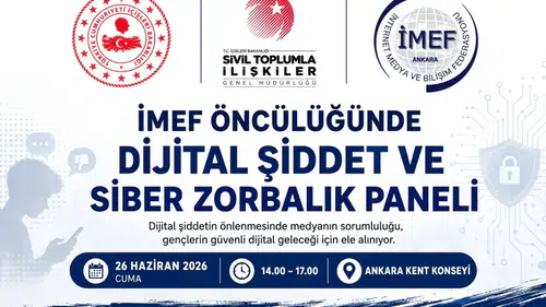 İMEF'ten dijital şiddet ve siber zorbalığa karşı farkındalık paneli