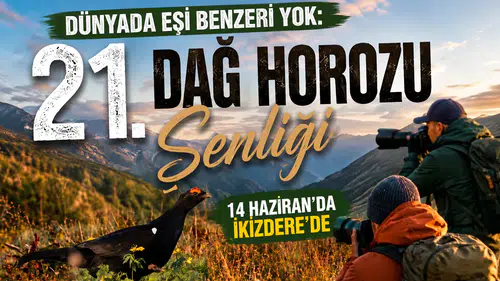 Dünyada Eşi Benzeri Yok: 21. Dağ Horozu Şenliği 14 Haziran’da İkizdere’de