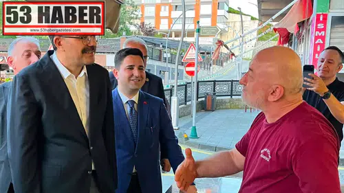 Bakan Yardımcısı Ali Çelik’ten İyidere Ziyareti: Vatandaşlarla Bir Araya Geldi