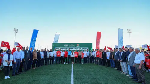 Gaziantep'te 'Sokaktan Sahaya Spor Şöleni' Turnuvası Coşkuyla Başladı!