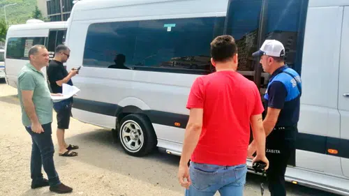 Giresun'da Dolmuş Araçlarına Film Kontrolü Gerçekleştirildi