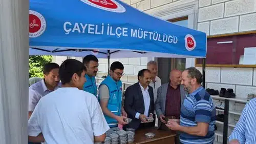 Büyükköy'de Muharrem Ayı Dolayısıyla Aşure İkramı Yapıldı