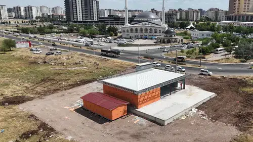 Kayapınar'da Gazi Yaşargil Hastanesi yerleşkesine sosyal tesis ve otopark projesi