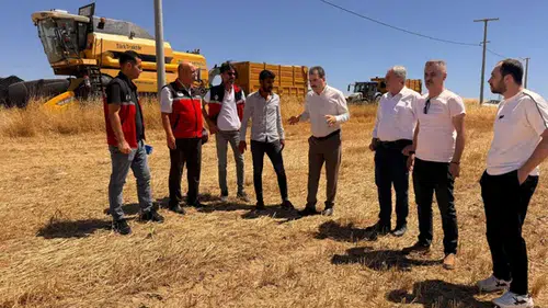 Batman'da Hububat Hasadı Sırasında Güvenlik Önlemleri Artırıldı