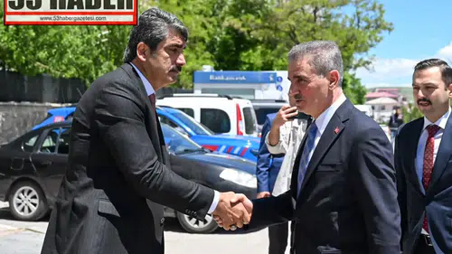 Vali Aydın Baruş’tan Aşkale Belediyesi’ne Ziyaret