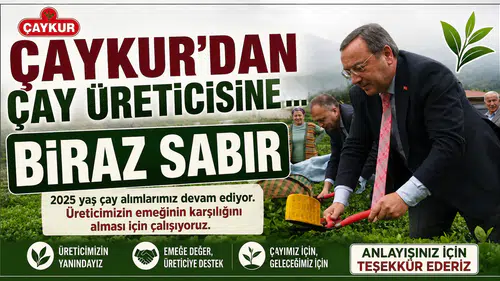 ÇAYKUR'da Birinci Sürgün Alımı Hızla Devam Ediyor: Üreticilere Acele Etmeyin Uyarısı!