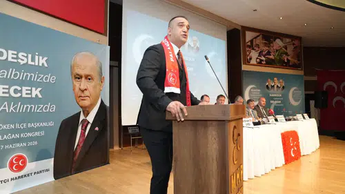 MHP Palandöken İlçe Kongresi Birlik ve Beraberlik Mesajlarıyla Tamamlandı