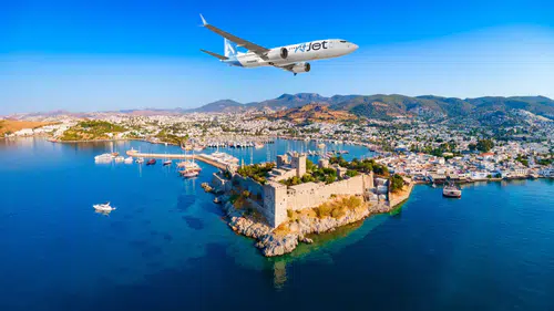 AJet, Bodrum için Uygun Fiyatlı Bilet Kampanyası Başlattı!