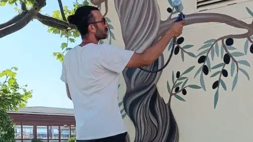 Bursa'da Duvarlar Sanat Eserlerine Dönüştü!