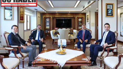 Rize Valisi İhsan Selim Baydaş’a Yargı Mensuplarından Ziyaret