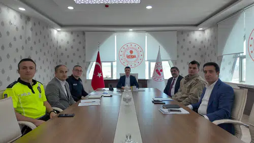 Horasan’da Okul Güvenliği Toplantısı Gerçekleştirildi