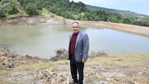 Damatlı Göleti sulama sezonuna yetiştirildi