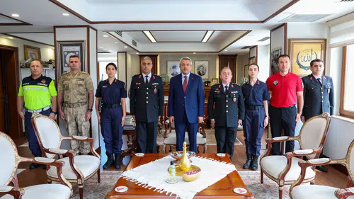 Rize’de Jandarma Teşkilatı’nın 187. Yılı Dolayısıyla Anlamlı Ziyaret