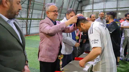 Bayburt'ta Din Görevlileri Futbol Turnuvası Final Maçıyla Tamamlandı