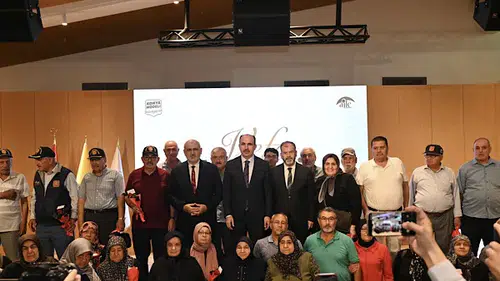 Konya'da "Vefa Umresi" için kura çekimi yapıldı