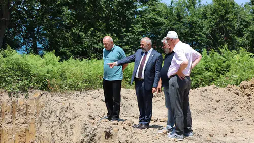 Arsin'de 16 Derslikli Yeni İlkokulun Yapımına Başlandı