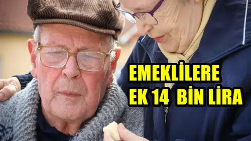 SSK, Bağ-Kur ve memur emeklilerine ilave ödeme! 14 bin lira nakit