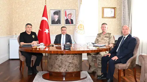 Vali Baruş, Spor Güvenliği Toplantısına Katıldı