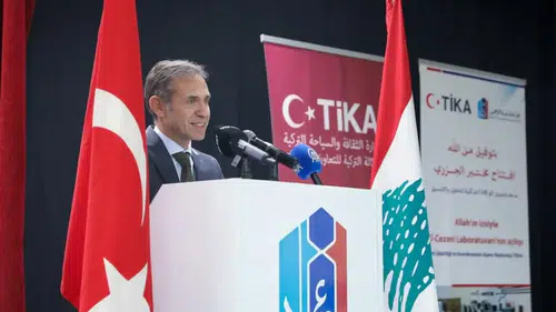 TİKA'nın Lübnan'daki Çocuklara Teknoloji Desteği: Beyrut'ta Cezeri Laboratuvarı Hizmete Girdi