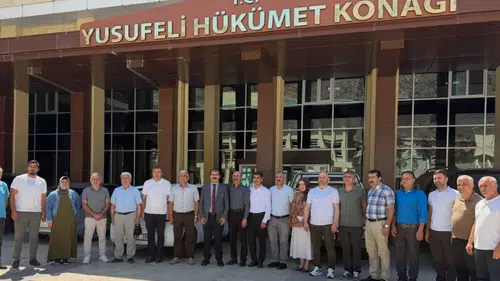 Artvin İl Milli Eğitim Müdürü Fahri Acar’dan Yusufeli’ne Veda Ziyareti