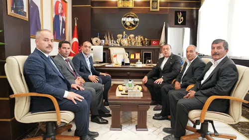 MHP Erzurum İl Başkanı Yurdagül, Narman'da Teşkilat ve Esnafla Buluştu
