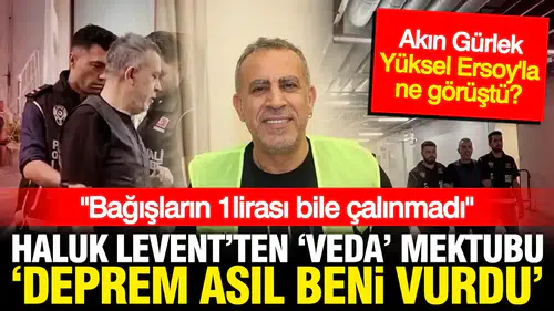Haluk Levent'ten Akın Gürlek'e Çağrı: "Deprem Beni Daha Çok Yaraladı"