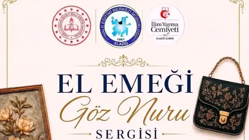 Elazığ'da Zanaatkârların Eserleri Görsel Şölene Dönüşecek!