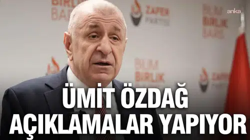 Ümit Özdağ, Zafer Partisi Genel Merkezi'nde basın toplantısı düzenliyor!