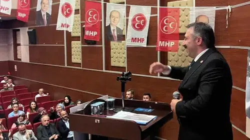 AK Parti Artvin Teşkilatı, MHP Merkez İlçe Kongresi'ne Katıldı