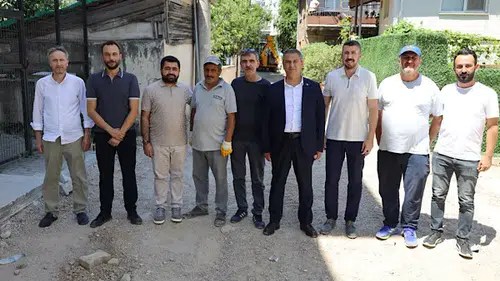 Mehmet Ali Paşa Mahallesi'nde 6 sokakta parke yenileme çalışması başlatıldı