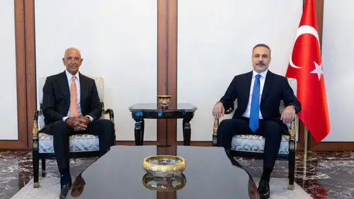 Bakan Fidan, ABD'nin Ankara Büyükelçisi Barrack ile Görüşme Gerçekleştirdi