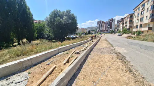 Bayburt'ta Yol Yapım Çalışmaları Hız Kesmeden Devam Ediyor