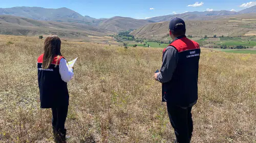 Bayburt’ta İşlenmeyen Tarım Arazileri İçin Saha Çalışmaları Sürüyor