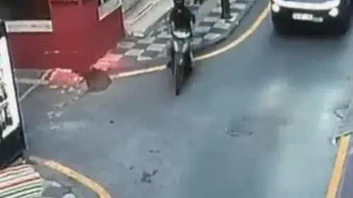 Polisten kaçarken vali yardımcısına çarpan motosiklet sürücüsüne 288 bin TL'lik ceza kesildi!