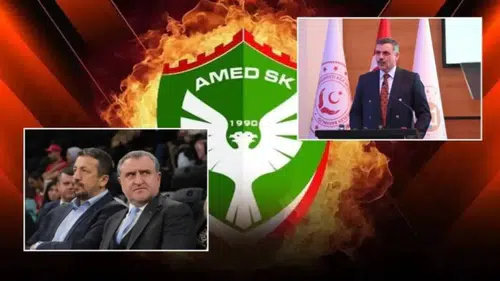 Amedspor-Erzurumspor maçında 2 bakan tribünde olacak