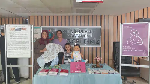 Artvin Devlet Hastanesi’nde Emzirme Haftası Farkındalığı