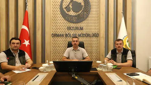 Erzurum Orman Bölge Müdürlüğü'nde 2026 Hedefleri Masaya Yatırıldı