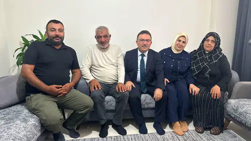 Şehit Muhammed Çağrı Toppuz’un Ailesine Vefa Ziyareti