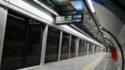 M7 Metro Hattı’nda onarım sürüyor