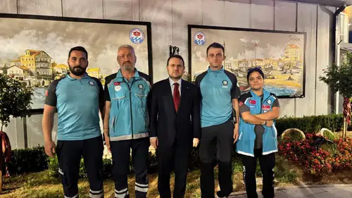 Adalet Bakanı Akın Gürlek’in Trabzon Programında UMKE Ekipleri Görev Başındaydı