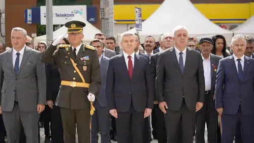 Artvin’de 30 Ağustos Zafer Bayramı’nın 104. Yıl Dönümü Törenle Kutlandı