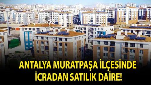 Antalya Muratpaşa'da İcra Yoluyla Satışa Çıkan Daire Fırsatı!